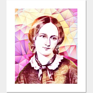 Emily Bronte Pink Portrait | Emily Bronte Artwork 13 Posters and Art